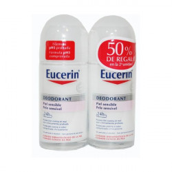 EUCERIN DUPLO DESODORANTE PIEL SENSIBLE ROLL-ON 50 ML