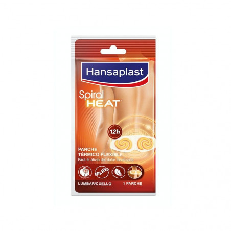 HANSAPLAST SPIRAL HEAT PARCHES LUMBAR Y CUELLO HANSAPLAST SPIRAL HEAT PARCHES LUMBAR Y CUELLO