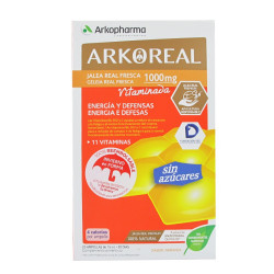 ARKOREAL JALEA REAL VITAMINADA SIN AZUCAR  15 ML 20 AMP