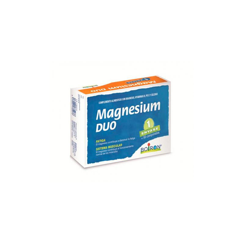 MAGNESIUM DUO BOIRON 80 COMPRIMIDOS