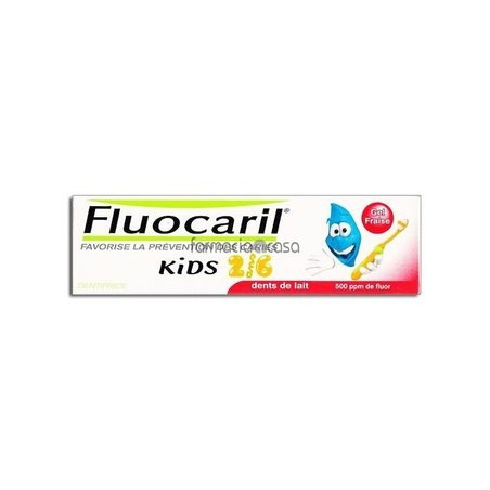 FLUOCARIL KIDS 2-6 AÑOS FRESA 50 ML FRESA FLUOCARIL KIDS 2-6 AÑOS FRESA 50 ML FRESA