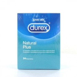 DUREX NATURAL PLUS 24U