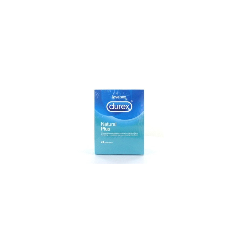 DUREX NATURAL PLUS 24U