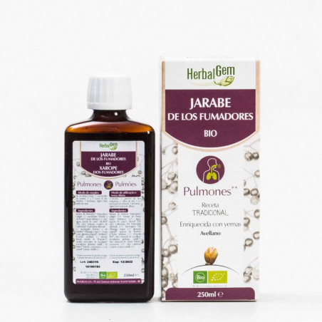 JARABE DE LOS FUMADORES HERBALGEM BIO 250ML