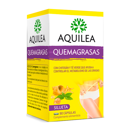 AQUILEA QUEMAGRASAS CHITOSAN TE VERDE 90 CÁPSULAS AQUILEA QUEMAGRASAS CHITOSAN TE VERDE 90 CÁPSULAS