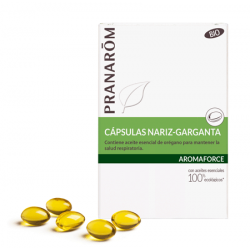 PRANAROM AROMAFORCE BIO NARIZ GARGANTA 30 CÁPSULAS