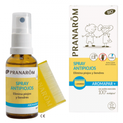 PRANAROM AROMAPAR SPRAY ANTIPIOJOS BIO + LENDRERA