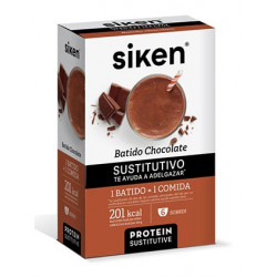 SIKEN BATIDO PROTEIN SUSTITUTIVO CHOCOLATE 6 SOBRES