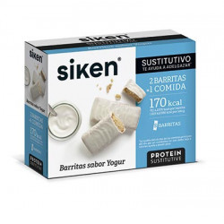 SIKEN PROTEIN SUSTITUTIVO BARRITA YOGUR 8 UNIDADES