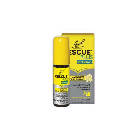 RESCUE PLUS VITAMINAS SABOR LIMÓN Y FLORES SAUCO SPRAY