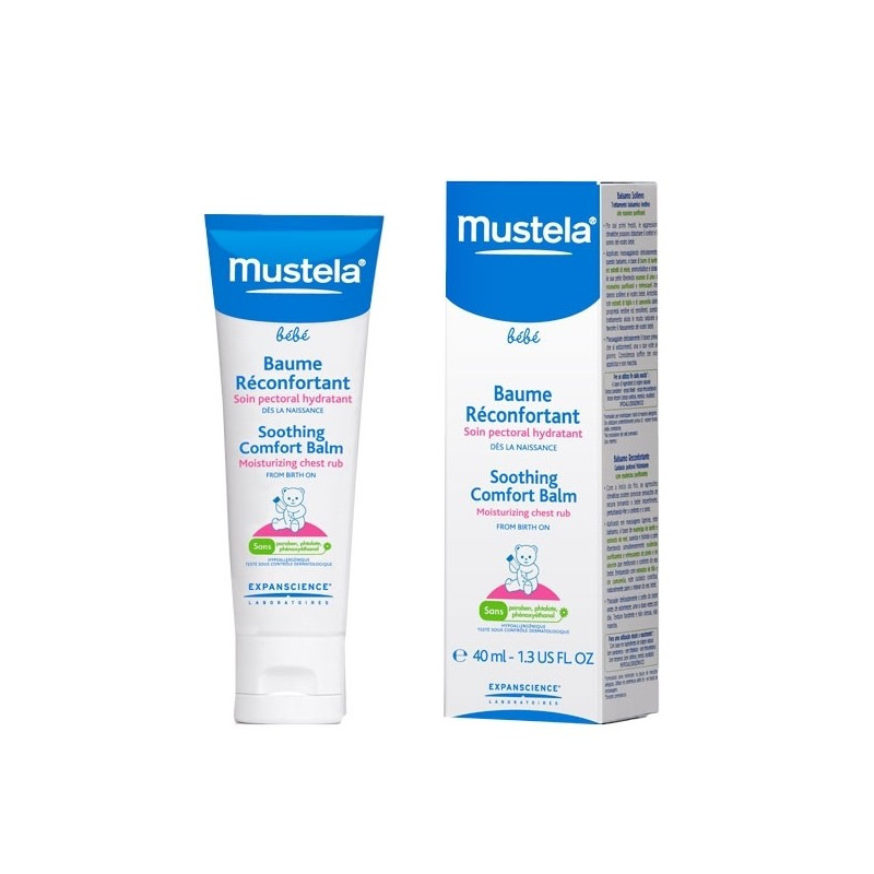 MUSTELA BEBE BALSAMO RECONFORTANTE PECTORAL  40 ML