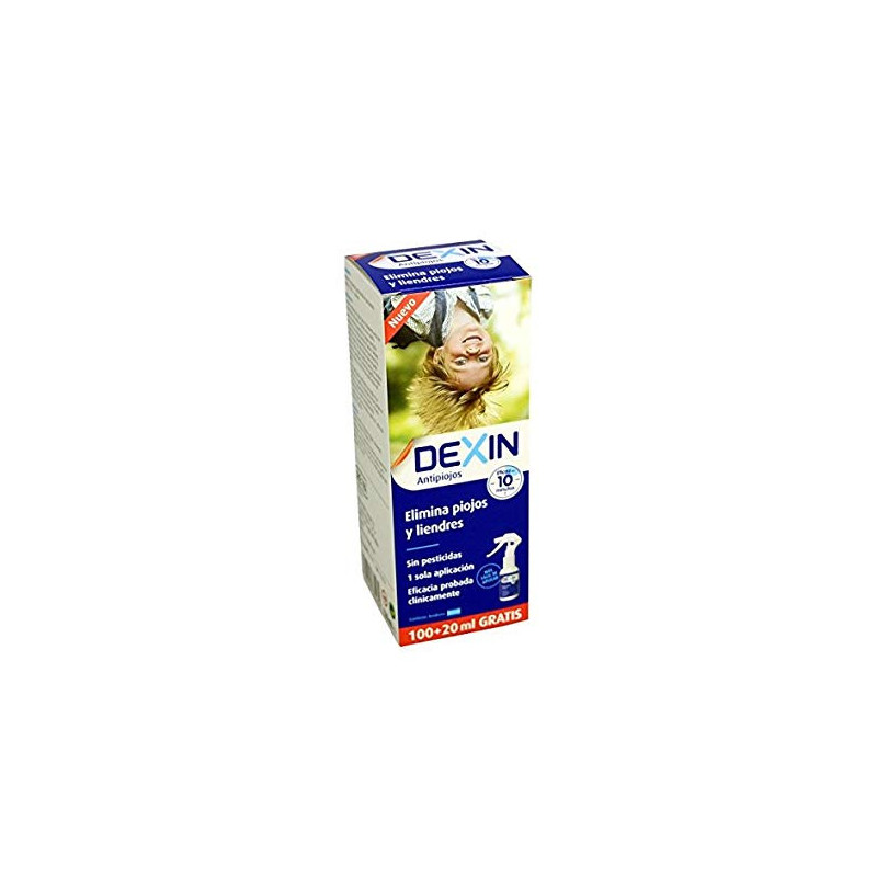 DEXIN ELIMINA PIOJOS Y LIENDRES SPRAY + LENDRERA