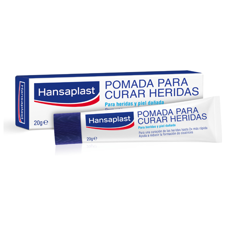 HANSAPLAST POMADA PARA CURAR HERIDAS 20G HANSAPLAST POMADA PARA CURAR HERIDAS 20G