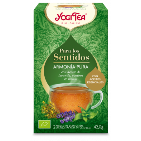 YOGITEA INFUSIÓN ARMONÍA PURA ACEITES ESENCIALES 20 BOLSITAS YOGITEA INFUSIÓN ARMONÍA PURA ACEITES ESENCIALES 20 BOLSITAS