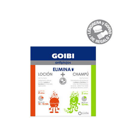GOIBI ANTIPARASITARIO PACK LOCION + CHAMPÚ GOIBI ANTIPARASITARIO PACK LOCION + CHAMPÚ