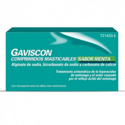 GAVISCON COMPRIMIDOS MASTICABLES SABOR MENTA