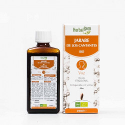 PRANAROM HERBALGEM BIO JARABE DE LOS CANTANTES GARGANTA 250ML