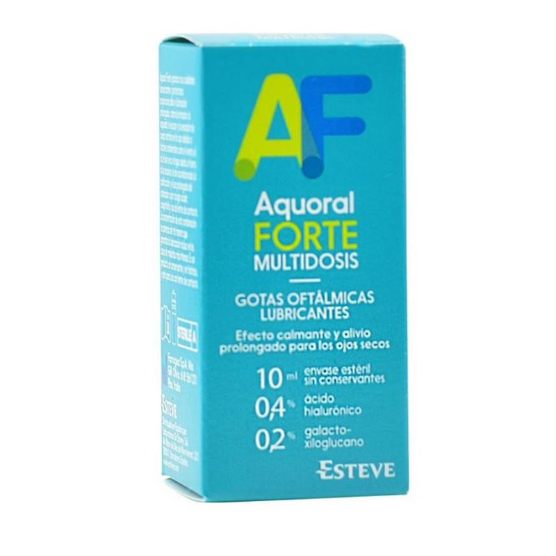 AQUORAL FORTE MULTIDOSIS GOTAS OFTÁLMICAS ESTÉRILES