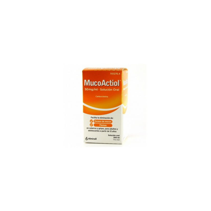 MUCOACTIOL MOCOS Y FLEMAS 50 MG/ML SOLUCIÓN ORAL