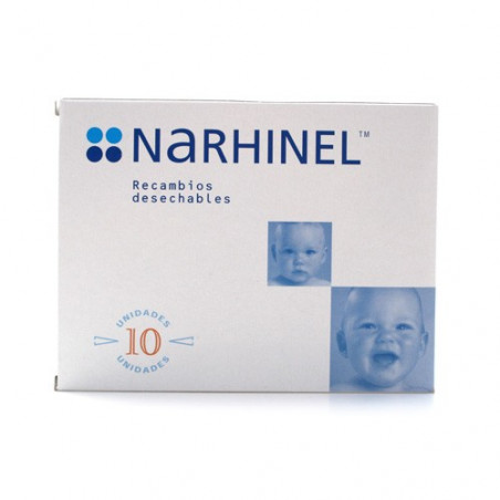 NARHINEL ASPIRADOR NASAL RECAMBIO  10 DESHECHABLES