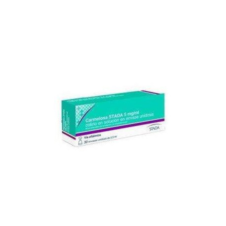 CARMELOSA STADA 5 MG/ML COLIRIO EN SOLUCION EN ENVASE UNIDOSIS