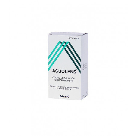 ACUOLENS 3 mg/ml + 5,5 mg/ml COLIRIO EN SOLUCION EN ENVASE UNIDOSIS