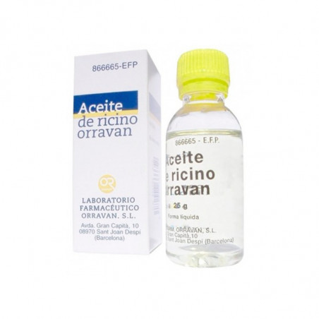 ACEITE RICINO ORRAVAN 1mg/ml LIQUIDO ORAL