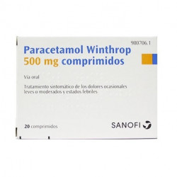 PARACETAMOL WINTHROP 500 mg COMPRIMIDOS