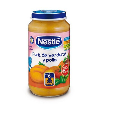 NESTLE 250 POLLO PURE VERDURAS DESDE 6 M 250 G NESTLE 250 POLLO PURE VERDURAS DESDE 6 M 250 G