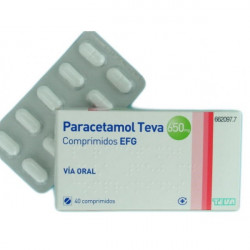 PARACETAMOL TEVA 650 mg COMPRIMIDOS EFG