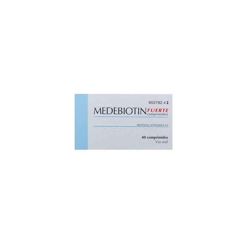 MEDEBIOTIN FUERTE COMPRIMIDOS