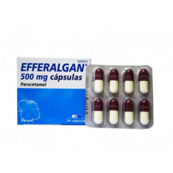 EFFERALGAN 500 mg CAPSULAS