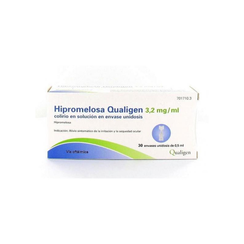 HIPROMELOSA QUALIGEN 3,2 MG/ML COLIRIO EN SOLUCION EN ENVASE UNIDOSIS