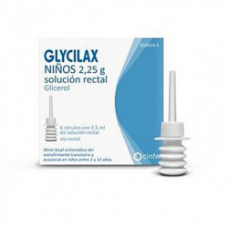 GLYCILAX NIÑOS 2,25 g  SOLUCION RECTAL