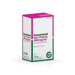 PARACETAMOL KERN PHARMA 100 mg/ml GOTAS ORALES EN SOLUCION EFG