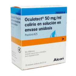 OCULOTECT 50 mg/ml COLIRIO EN SOLUCION EN ENVASE UNIDOSIS