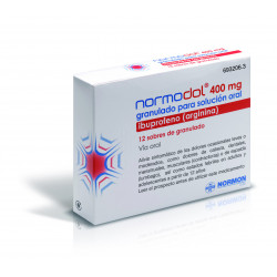 NORMODOL 400 mg GRANULADO PARA SOLUCION ORAL EFG