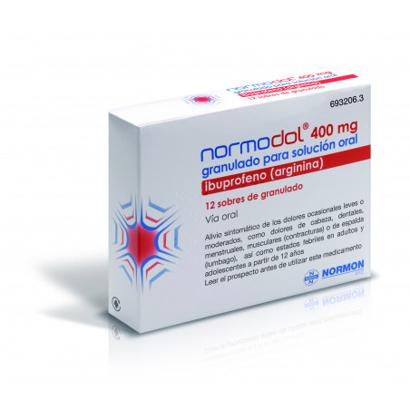 NORMODOL 400 mg GRANULADO PARA SOLUCION ORAL EFG NORMODOL 400 mg GRANULADO PARA SOLUCION ORAL EFG
