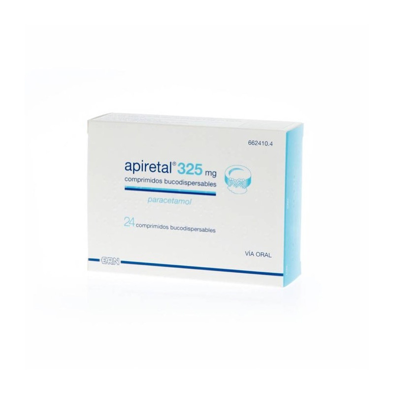 APIRETAL 325 mg COMPRIMIDOS BUCODISPERSABLES