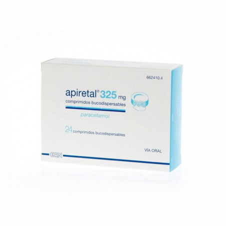 APIRETAL 325 mg COMPRIMIDOS BUCODISPERSABLES