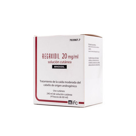 REGAXIDIL 20 mg/ml SOLUCION CUTANEA