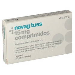 NOVAG TUSS 15 mg COMPRIMIDOS