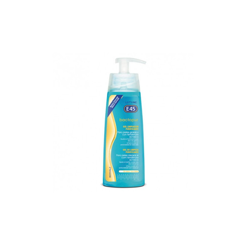  LUTSINE BACTOPUR E45 GEL LIMPIADOR 200 ML