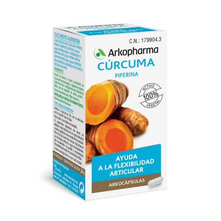 ARKOPHARMA CÚRCUMA PIPERINA ARTICULACIONES 45 CÁPSULAS ARKOPHARMA CÚRCUMA PIPERINA ARTICULACIONES 45 CÁPSULAS
