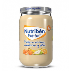 NUTRIBEN PLATANO NARANJA MANDARINA Y PERA 235G