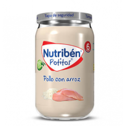 NUTRIBEN POTITO POLLO CON ARROZ 235G