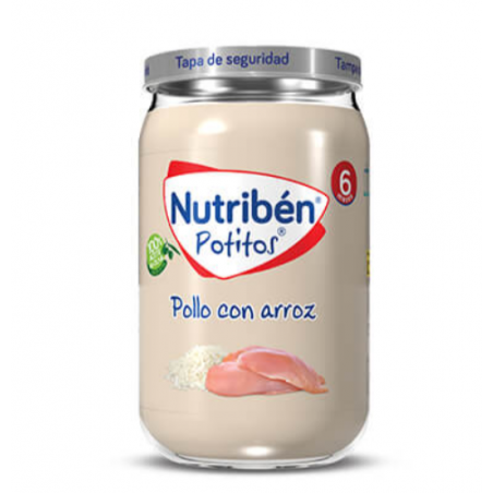 NUTRIBEN POTITO POLLO CON ARROZ 235G
