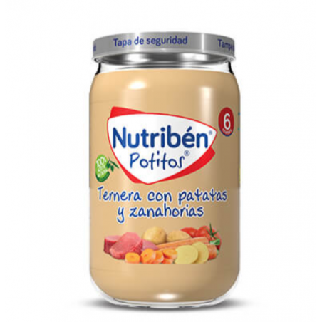 NUTRIBEN POTITOS 4 FRUTAS 1 ENVASE 235 G