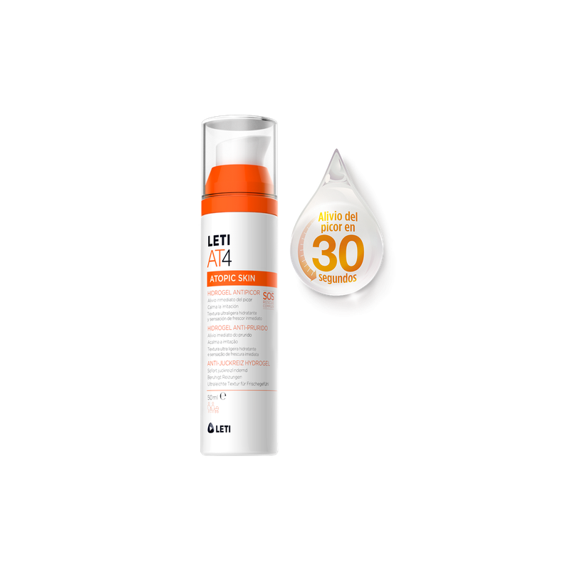 LETI AT4 HIDROGEL ANTIPICOR ATOPIA 50ML