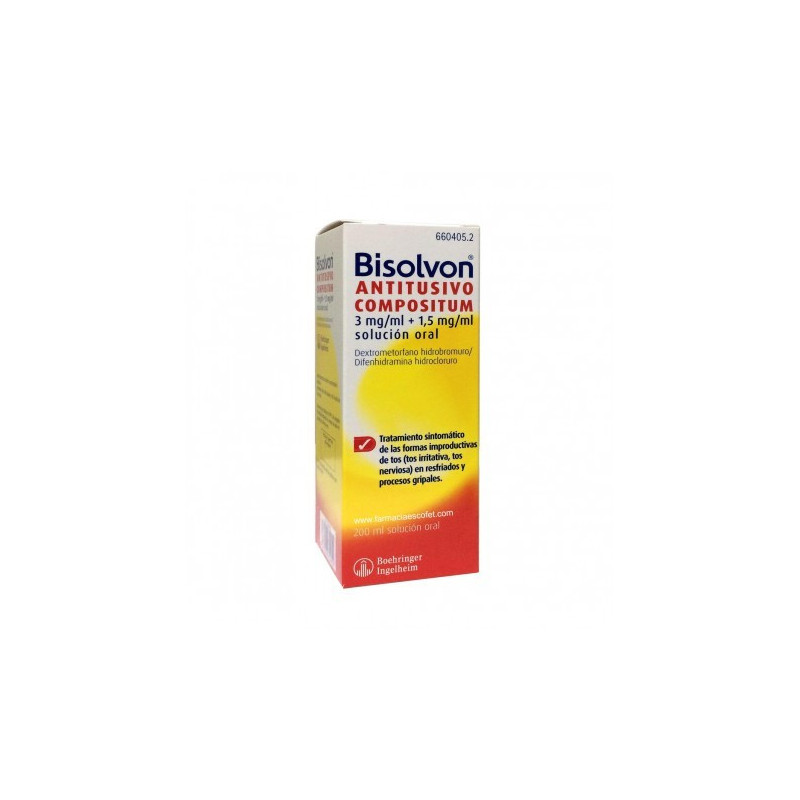 BISOLVON ANTITUSIVO COMPOSITUM 3 mg/ml + 1,5 mg/ml SOLUCION ORAL